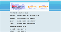 Desktop Screenshot of elmasnakliyatorhanli.com